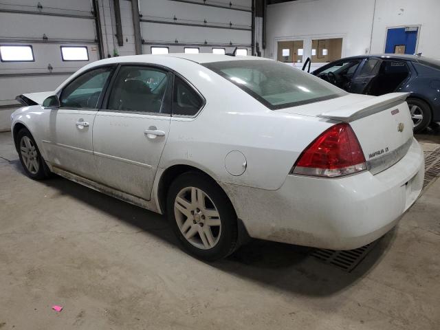 2G1WG5EK9B1169303 - 2011 CHEVROLET IMPALA LT WHITE photo 2