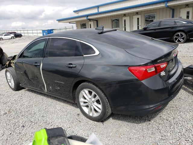 1G1ZE5ST0GF259701 - 2016 CHEVROLET MALIBU LT BLACK photo 2