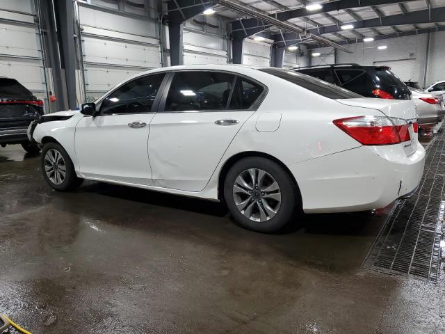 1HGCR2F38DA122283 - 2013 HONDA ACCORD LX WHITE photo 2