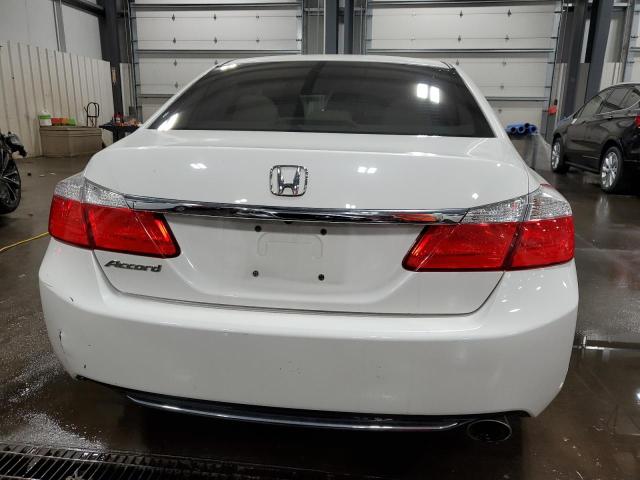 1HGCR2F38DA122283 - 2013 HONDA ACCORD LX WHITE photo 6