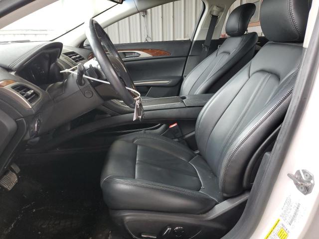 3LN6L2G92FR617356 - 2015 LINCOLN MKZ WHITE photo 7