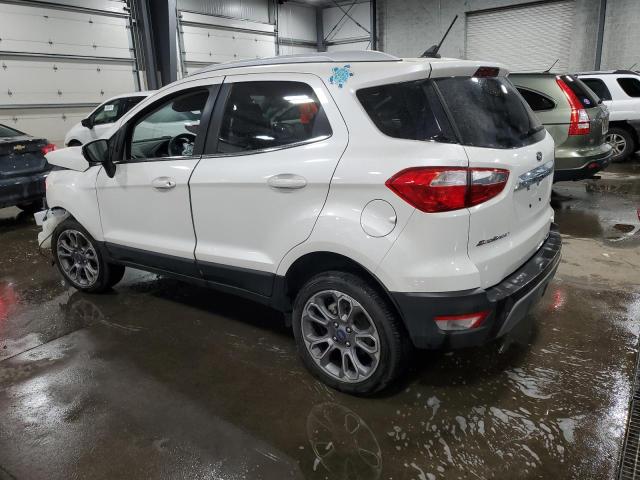 MAJ6P1WL4JC211463 - 2018 FORD ECOSPORT TITANIUM WHITE photo 2