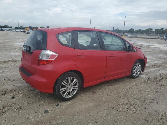 JHMGE8H66BC012919 - 2011 HONDA FIT SPORT RED photo 3