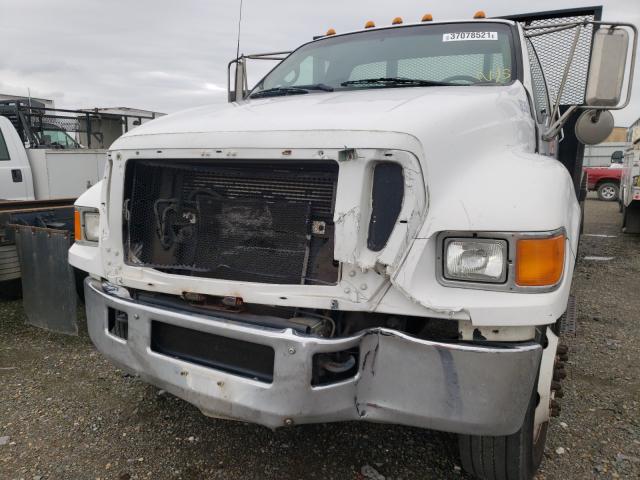 3FRNF65E86V286825 - 2006 FORD F650 SUPER DUTY WHITE photo 9