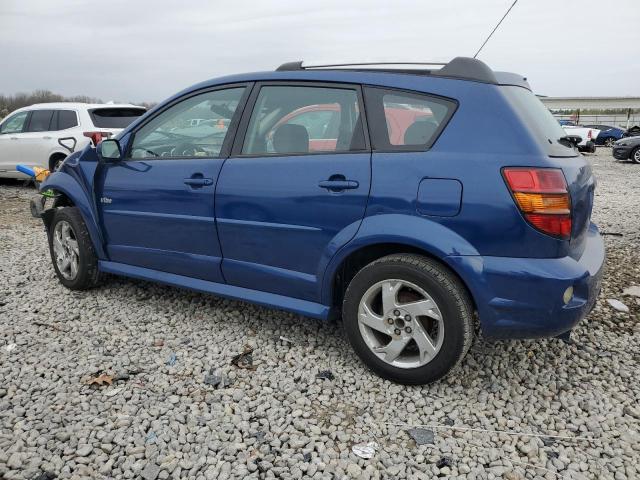 5Y2SL65826Z455440 - 2006 PONTIAC VIBE BLUE photo 2