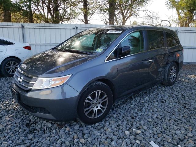 5FNRL5H61CB097025 - 2012 HONDA ODYSSEY EXL CHARCOAL photo 1