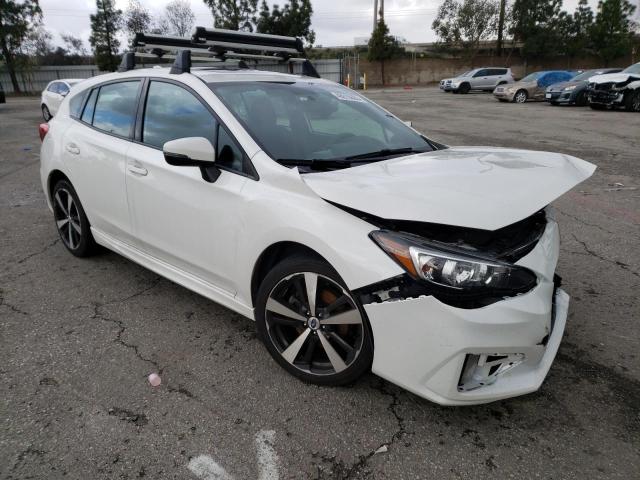 4S3GTAM65H3744326 - 2017 SUBARU IMPREZA SPORT WHITE photo 4