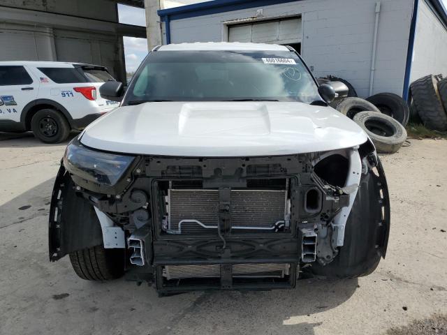 1FM5K8AB5MGB21355 - 2021 FORD EXPLORER POLICE INTERCEPTOR თეთრი ფოტო 5