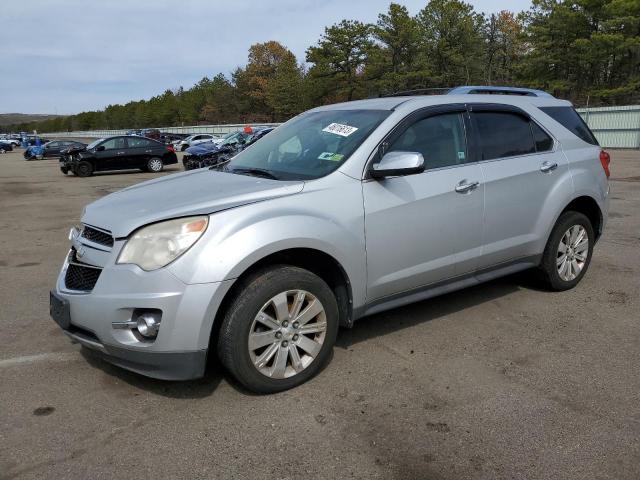 2CNALFEW9A6316562 - 2010 CHEVROLET EQUINOX LTZ SILVER photo 1