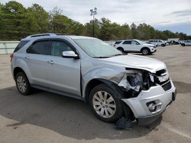 2CNALFEW9A6316562 - 2010 CHEVROLET EQUINOX LTZ SILVER photo 4