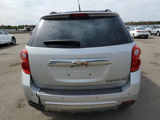 2CNALFEW9A6316562 - 2010 CHEVROLET EQUINOX LTZ SILVER photo 6