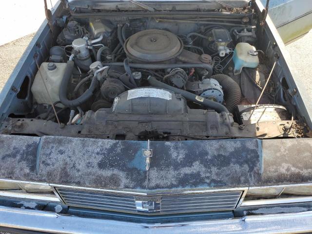 1G3GR69Y9GR303137 - 1986 OLDSMOBILE CUTLASS SU BLUE photo 11