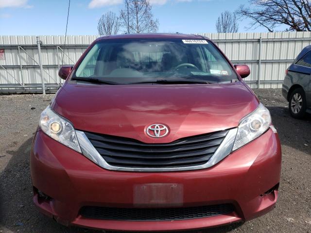 5TDKK3DC0DS328367 - 2013 TOYOTA SIENNA LE BURGUNDY photo 5