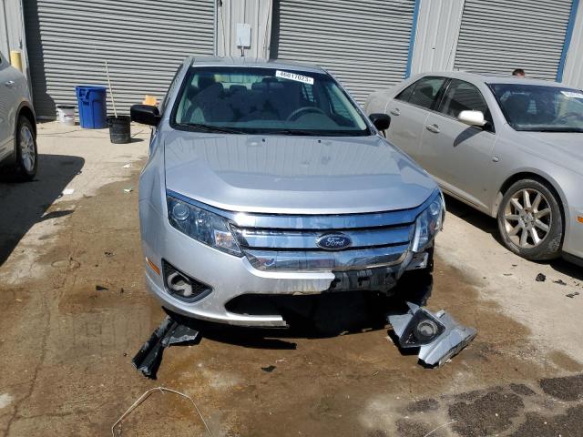 3FAHP0GAXCR347889 - 2012 FORD FUSION S SILVER photo 5