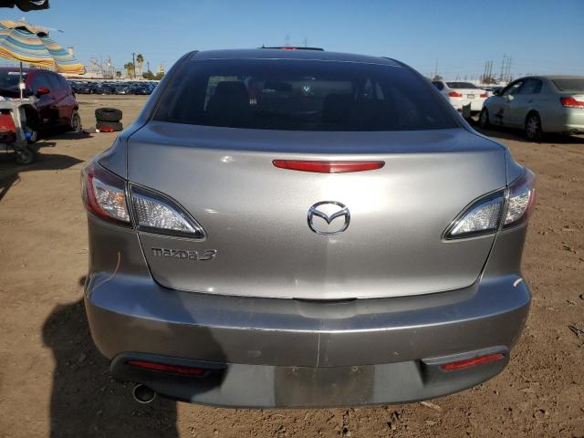 JM1BL1SF7A1298985 - 2010 MAZDA 3 I GRAY photo 6