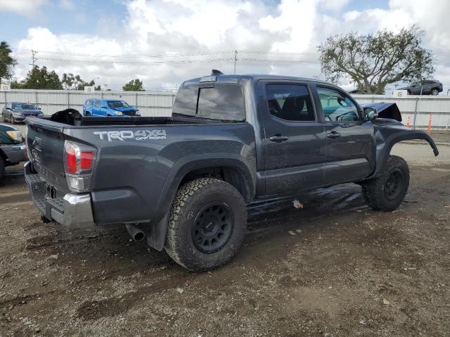 3TMCZ5AN4PM634462 - 2023 TOYOTA TACOMA DOUBLE CAB GRAY photo 3