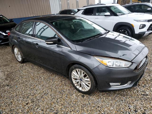 1FADP3J2XHL210488 - 2017 FORD FOCUS TITANIUM GRAY photo 4