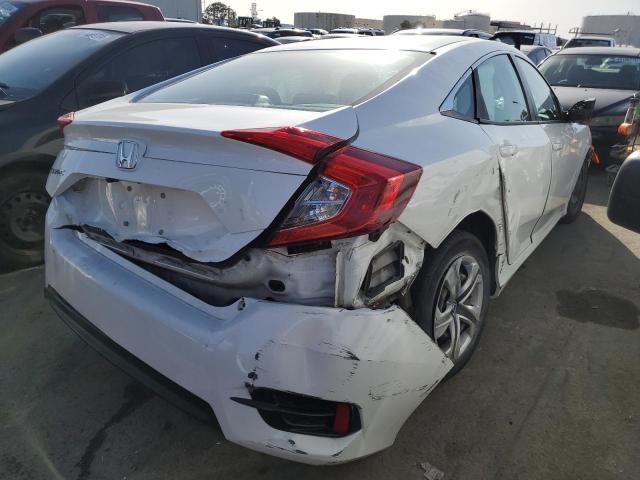 2HGFC2F51JH532940 - 2018 HONDA CIVIC LX WHITE photo 3