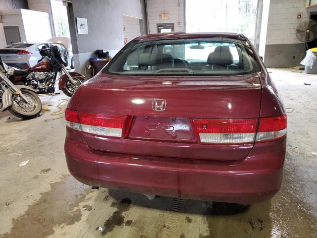 1HGCM66573A062258 - 2003 HONDA ACCORD EX BURGUNDY photo 6