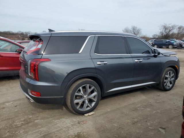 KM8R4DHE8NU481372 - 2022 HYUNDAI PALISADE SEL GRAY photo 3