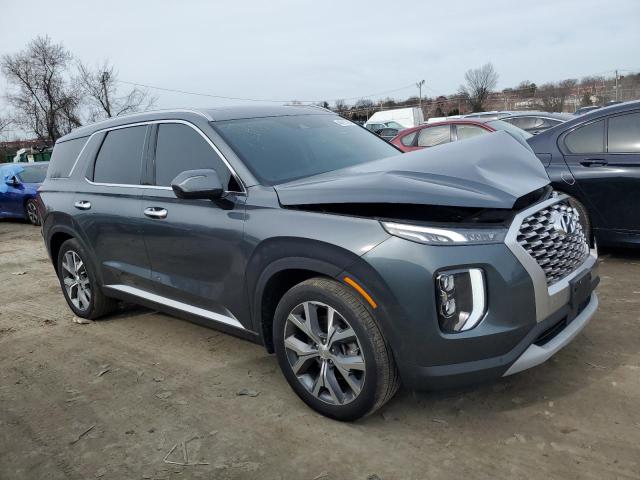 KM8R4DHE8NU481372 - 2022 HYUNDAI PALISADE SEL GRAY photo 4