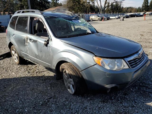 JF2SH64629H743780 - 2009 SUBARU FORESTER 2.5X LIMITED TURQUOISE photo 4