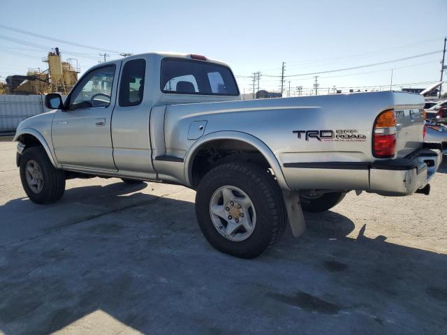 5TESN92N21Z819424 - 2001 TOYOTA TACOMA XTRACAB PRERUNNER ვერცხლისფერი ფოტო 2