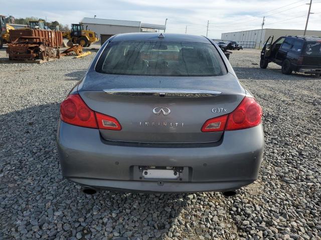 JN1CV6AR0CM673756 - 2012 INFINITI G37 GRAY photo 6