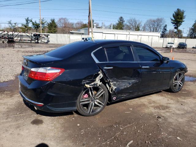 1HGCR2F80DA144984 - 2013 HONDA ACCORD EXL BLACK photo 3