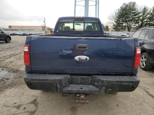 1FTSX21R48EA00286 - 2008 FORD F250 SUPER DUTY BLUE photo 6