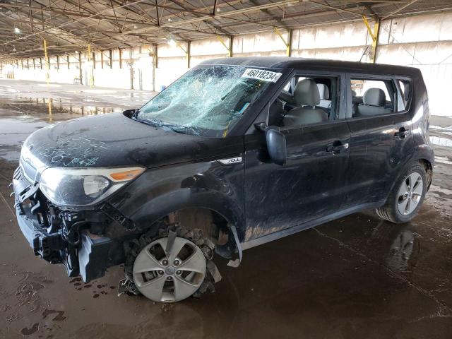 KNDJN2A28F7145398 - 2015 KIA SOUL BLACK photo 1