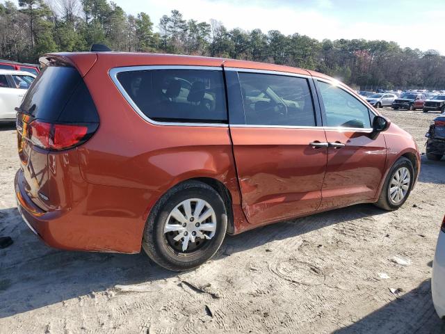 2C4RC1AG2JR275134 - 2018 CHRYSLER PACIFICA L ORANGE photo 3