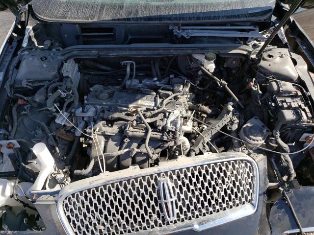 3LN6L5E9XHR602563 - 2017 LINCOLN MKZ RESERVE შავი ფოტო 11