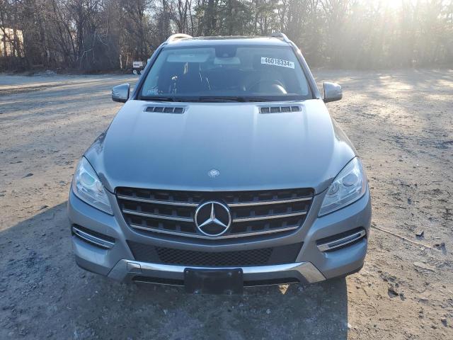 4JGDA5HB2EA284018 - 2014 MERCEDES-BENZ ML 350 4MATIC SILVER photo 5