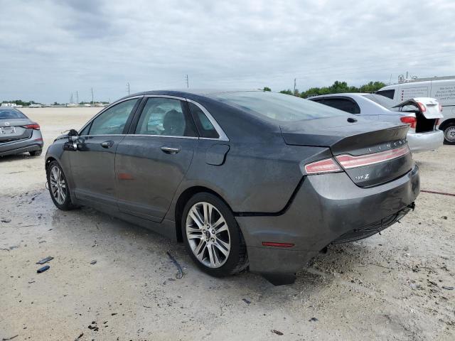 3LN6L2LU2FR603094 - 2015 LINCOLN MKZ HYBRID CHARCOAL photo 2