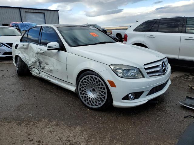 WDDGF5GB0AR098872 - 2010 MERCEDES-BENZ C 350 WHITE photo 4