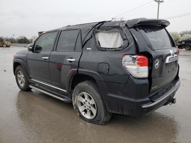 JTEBU5JR4B5038727 - 2011 TOYOTA 4RUNNER SR5 BLACK photo 2