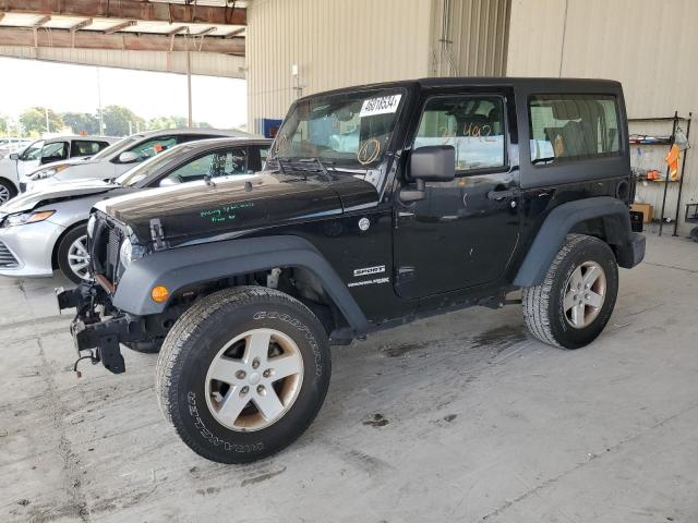 1C4GJWAG2JL921677 - 2018 JEEP WRANGLER SPORT 黑色 照片 1