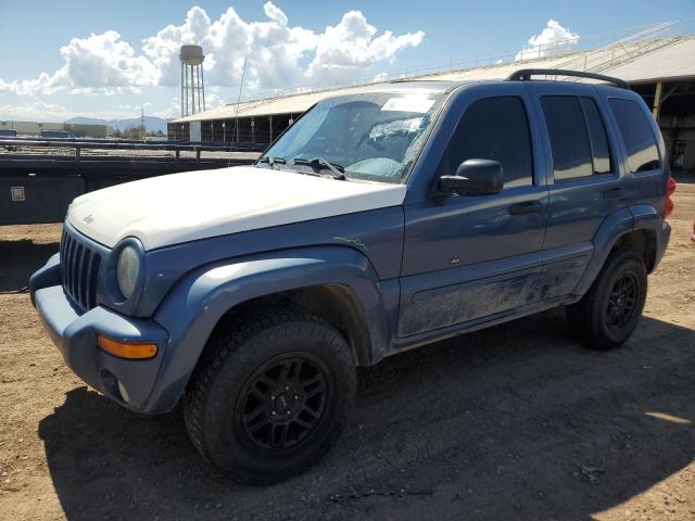 1J4GK58K93W721814 - 2003 JEEP LIBERTY LIMITED BLUE photo 1