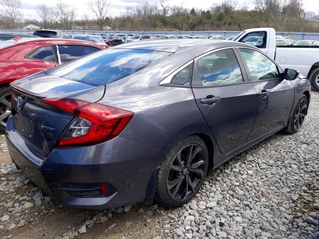 2HGFC2F80KH595619 - 2019 HONDA CIVIC SPORT 灰色 照片 3