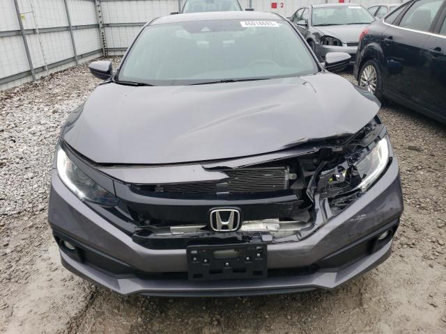 2HGFC2F80KH595619 - 2019 HONDA CIVIC SPORT GRAY photo 5