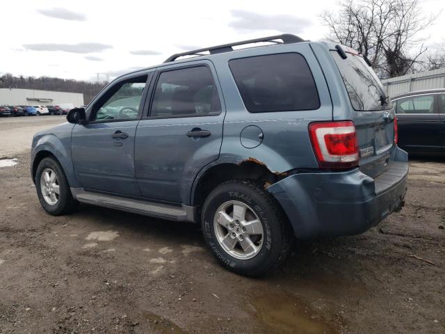 1FMCU9DG3AKA56254 - 2010 FORD ESCAPE XLT BLUE photo 2