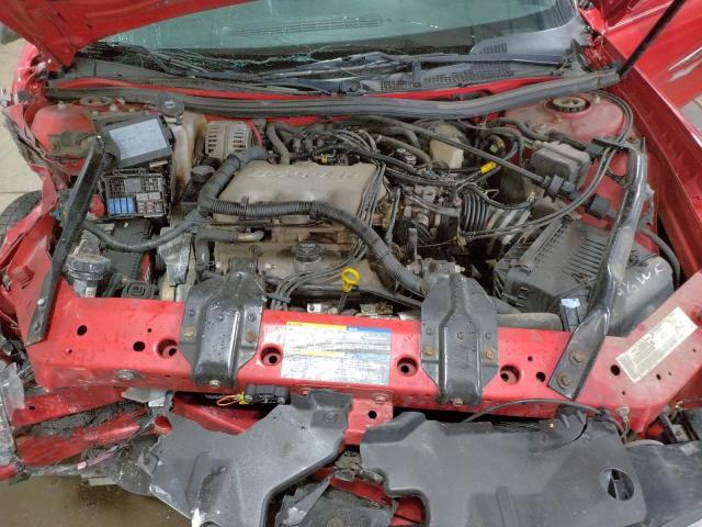 2G1WW12E759110282 - 2005 CHEVROLET MONTE CARL LS RED photo 11