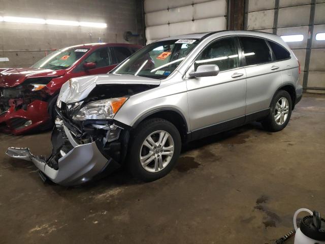 JHLRE4H71BC018657 - 2011 HONDA CR-V EXL SILVER photo 1