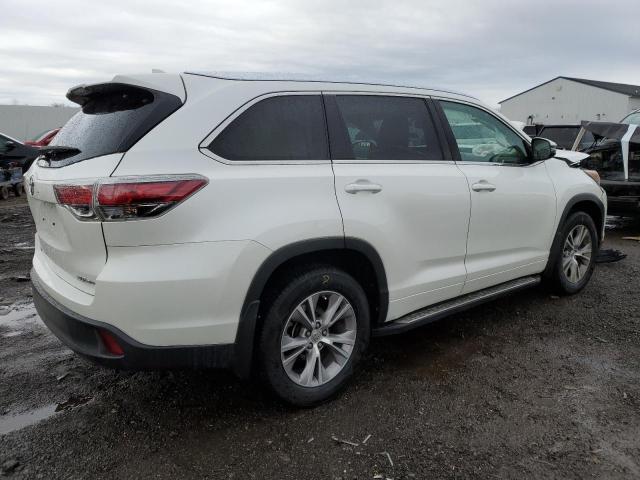 5TDJKRFH3FS074695 - 2015 TOYOTA HIGHLANDER XLE 白色 照片 3