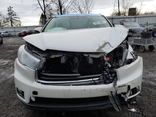 5TDJKRFH3FS074695 - 2015 TOYOTA HIGHLANDER XLE 白色 照片 5