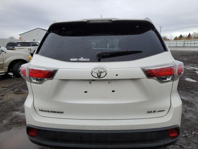 5TDJKRFH3FS074695 - 2015 TOYOTA HIGHLANDER XLE 白色 照片 6