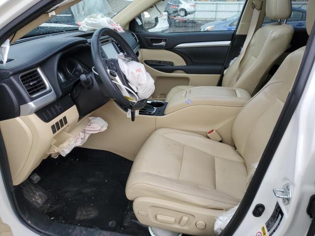 5TDJKRFH3FS074695 - 2015 TOYOTA HIGHLANDER XLE 白色 照片 7