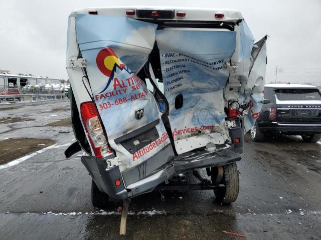 3C6TRVDG8JE115310 - 2018 RAM PROMASTER 2500 HIGH თეთრი ფოტო 6