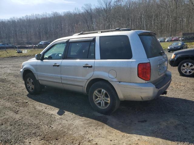 5FNYF18445B053050 - 2005 HONDA PILOT EX SILVER photo 2